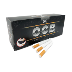 OCB King Size 200 Empty Filter Tubes